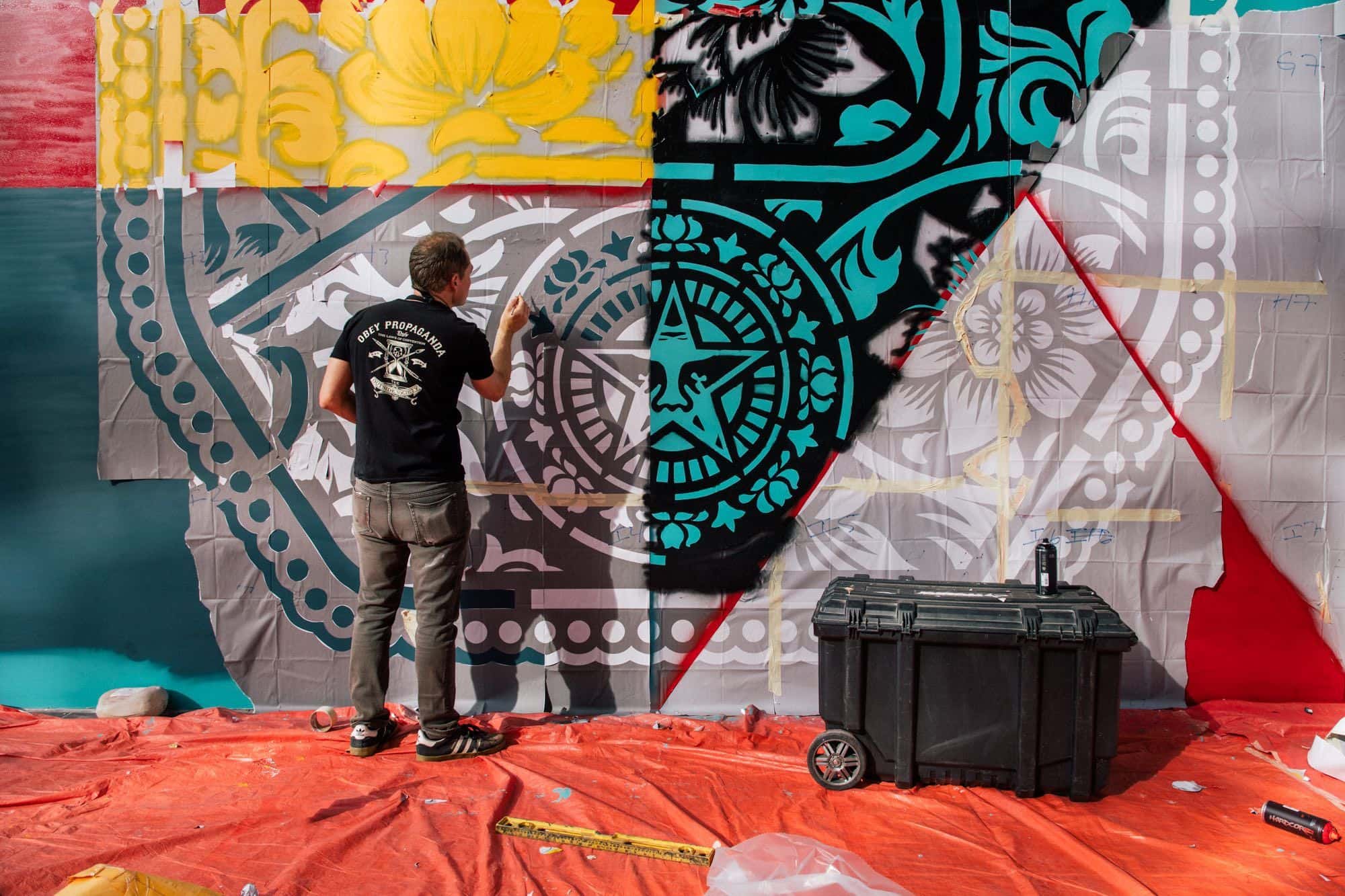 Shepard Fairey, Courtesy Artist ObeyGiant.com _ Photographer Jon Furlong
