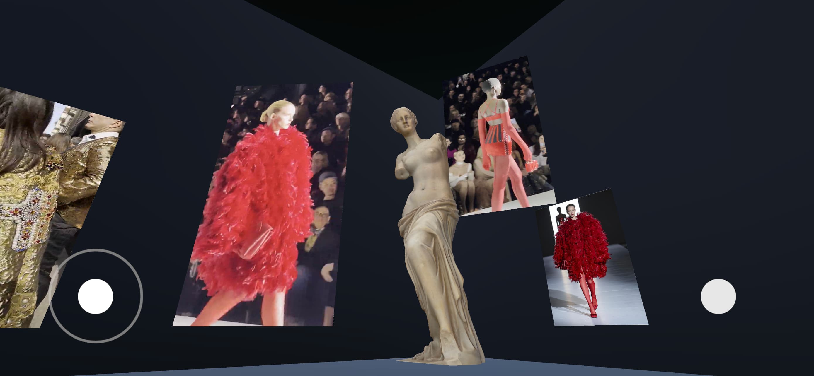 Dolce & Gabbana Women's FW23-24 as seen in the RED-EYE Metazine
