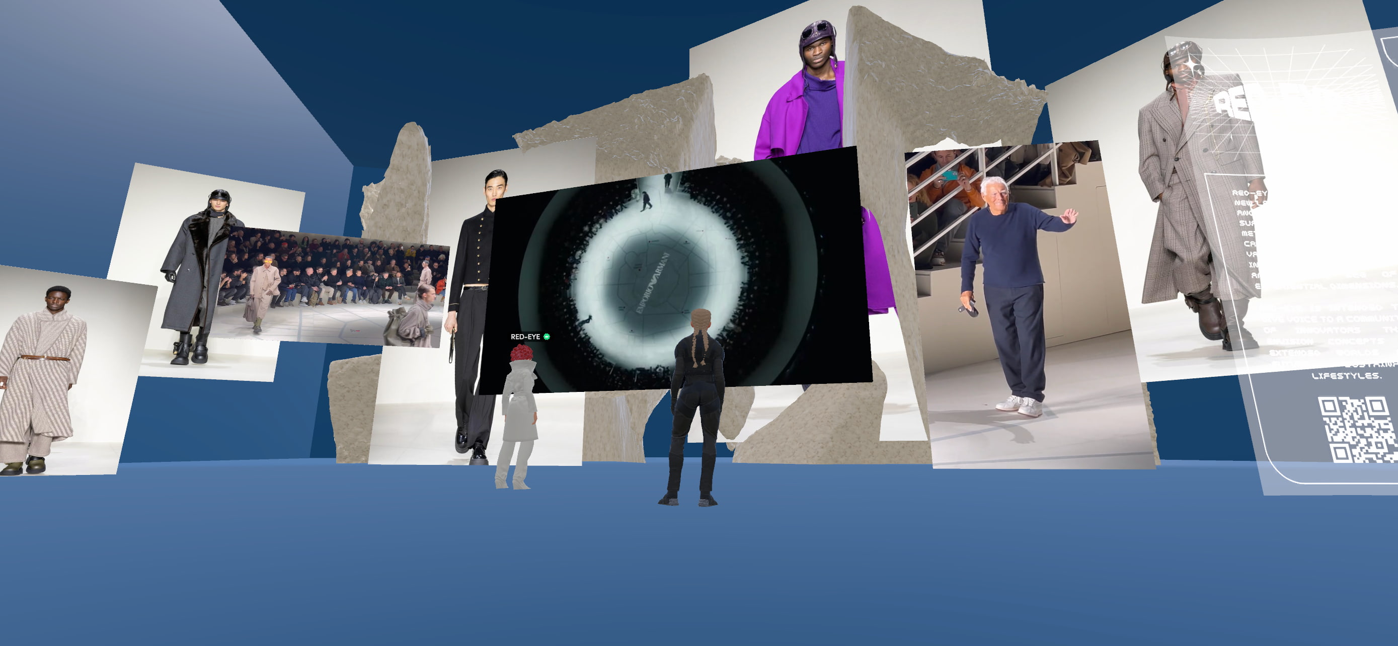 Emporio Armani FW23 by RED-EYE Metazine